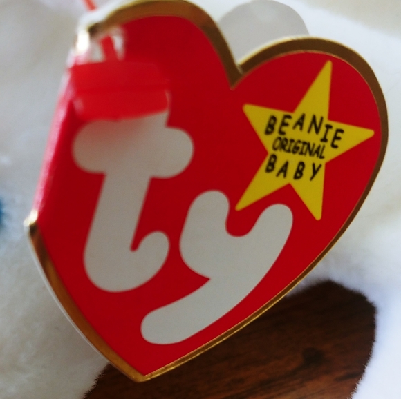 Ty Beanie Babies - Mystic White Unicorn 1994 **RARE, ERRORS** (Retired, … - Picture 10 of 10